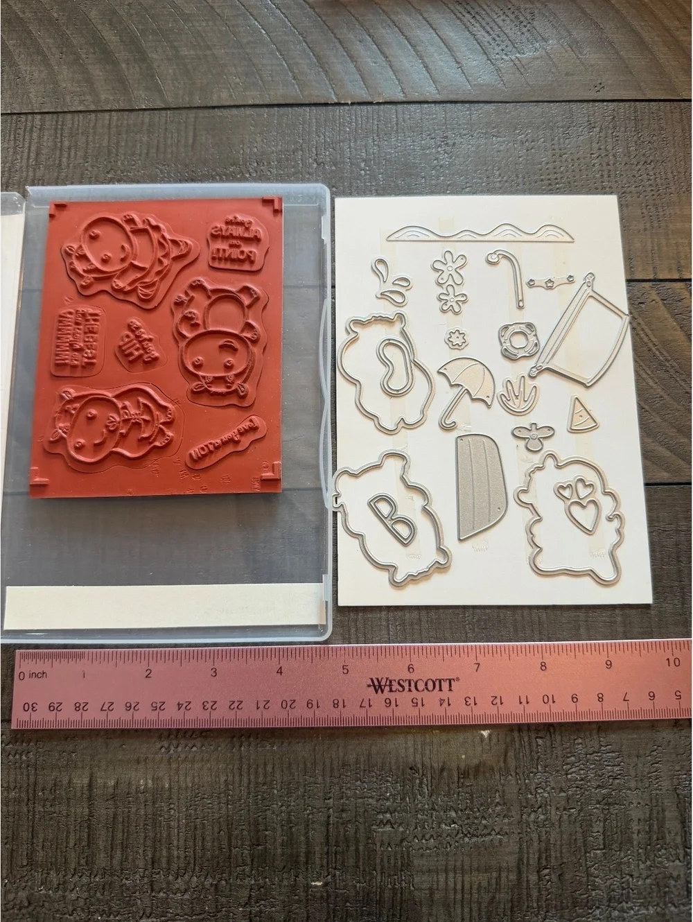 Stampin’ Up Hippest Hippos stamp set and Hippo Dies die cut set